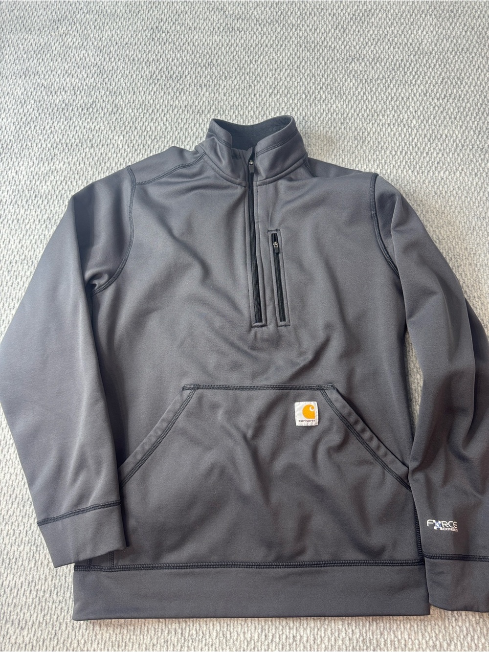 Carhartt Pullover Force Quarter Zip Men’s Sz Small